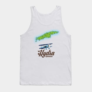 Hydra Greece Map Tank Top